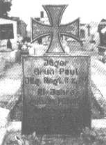 Das Grabmal Paul Gruns in Bodzanowitz